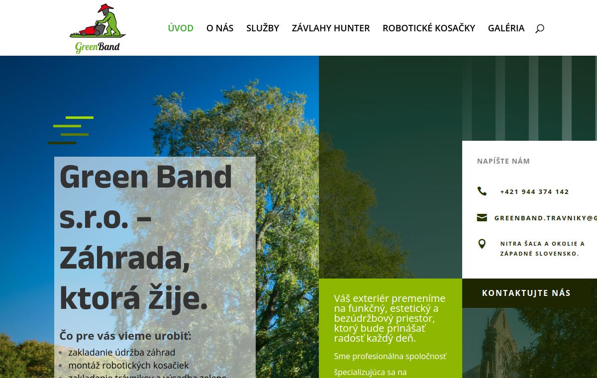 Náhľad projektu Green Band