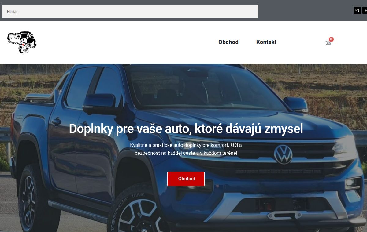 Náhľad projektu KM autodiely
