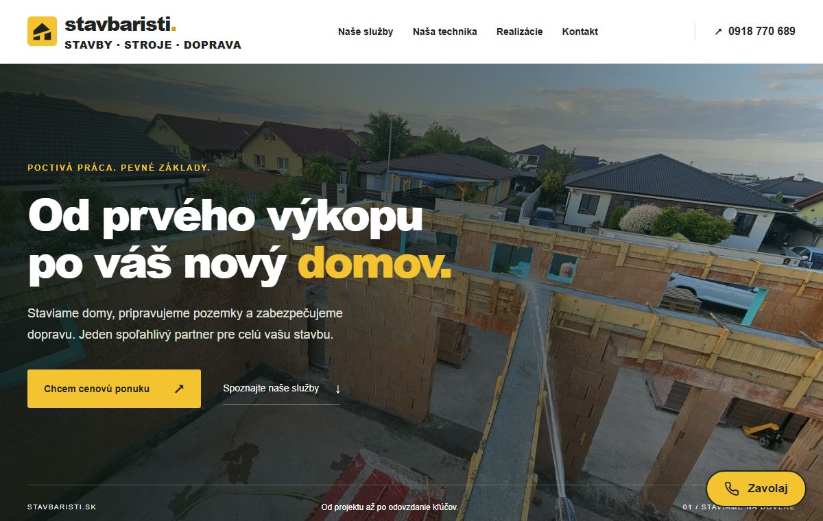 Náhľad projektu Stavbaristi