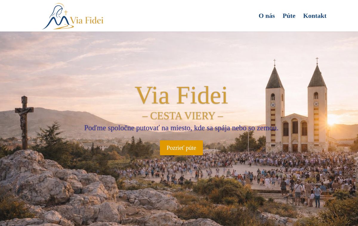 Náhľad projektu Via Fidei